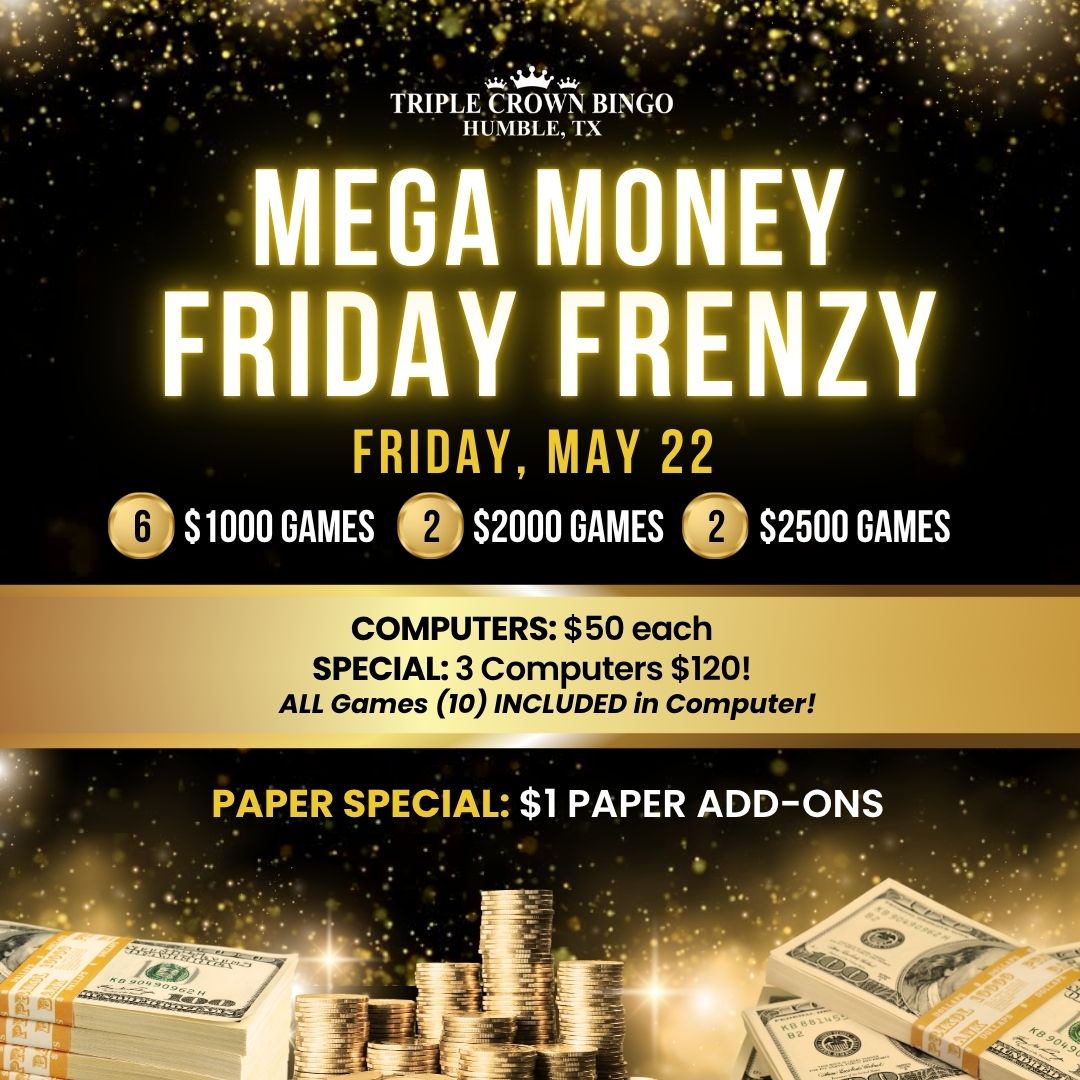 Mega Money Event!