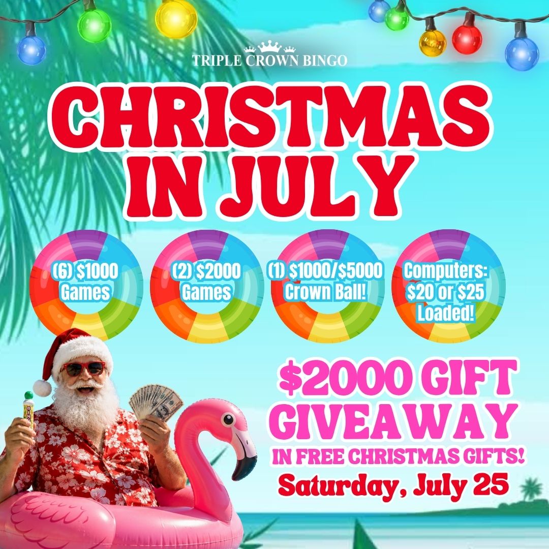 CHRISTMAS IN JULY!