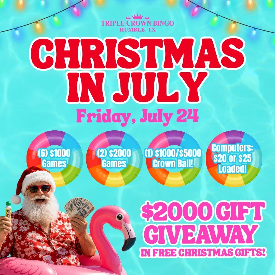 CHRISTMAS IN JULY!